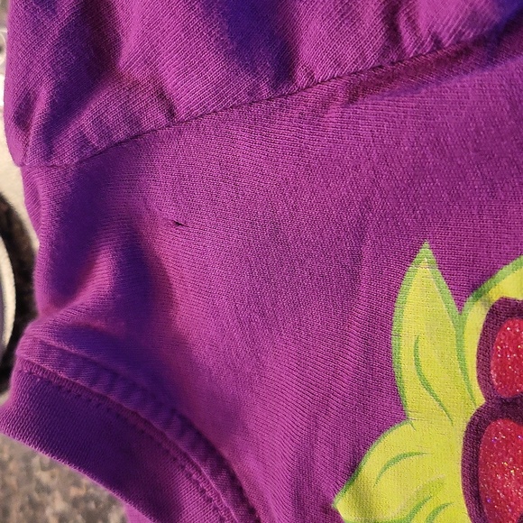 Strawberry Shortcake "Berry Sweet" purple long sleeved tee shirt - Picture 5 of 5